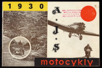 katalog / catalogue – A.J.S. motocykly 1930