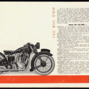katalog / catalogue – A.J.S. motocykly 1930