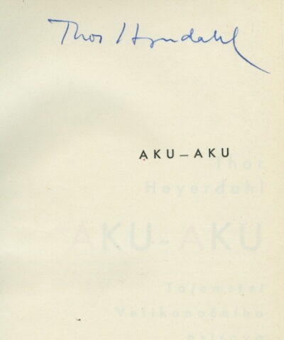 Heyerdahl Thoe – Aku - Aku