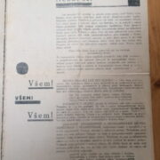 orig. komunistický leták 1933 /orig. communist leaflet 1933 – Alarm !