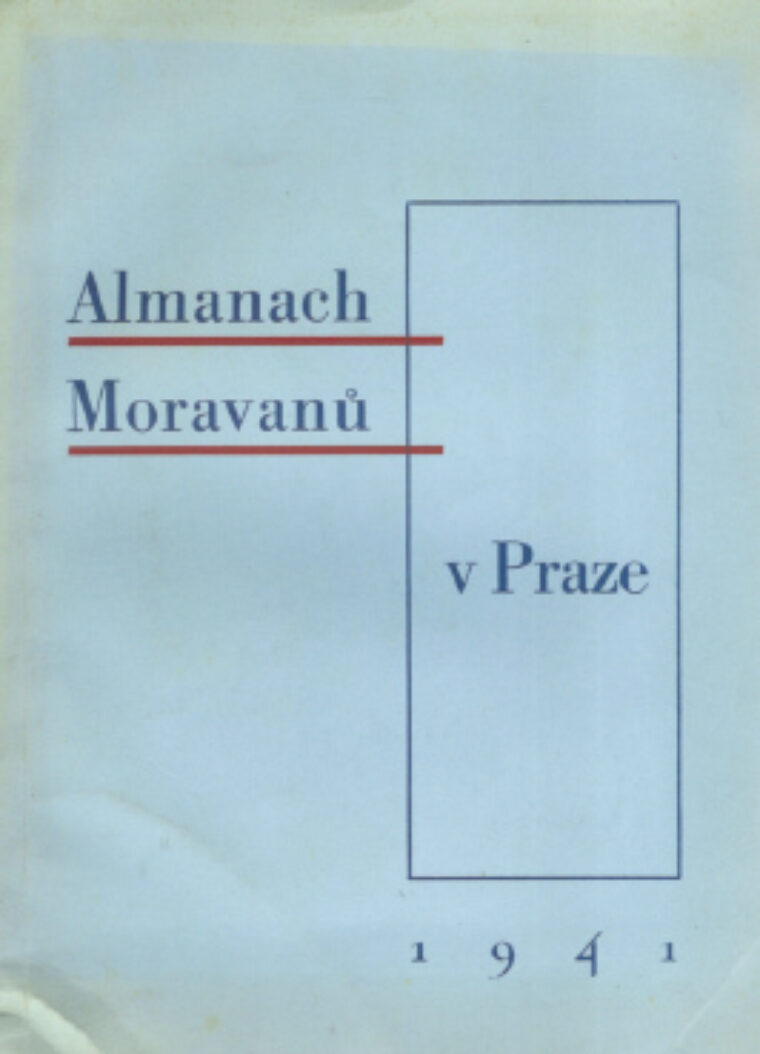 Procházka Karel – Almanach Moravanů v Praze