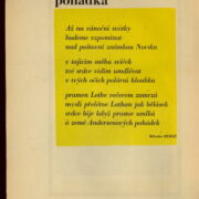 Odvárko Stanislav – Almanach pro poesii a život 1920-1930
