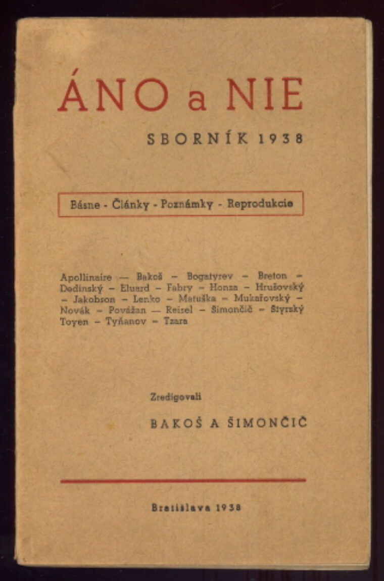 Slovenský nadrealistický sborník – Áno a Nie