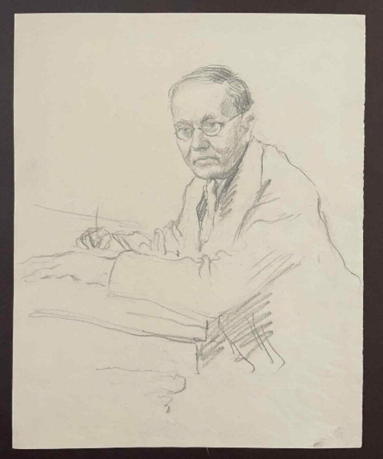 Boettinger Hugo – Autoportrét