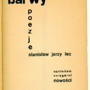 Stanislaw Jerzy Lec – Barwy