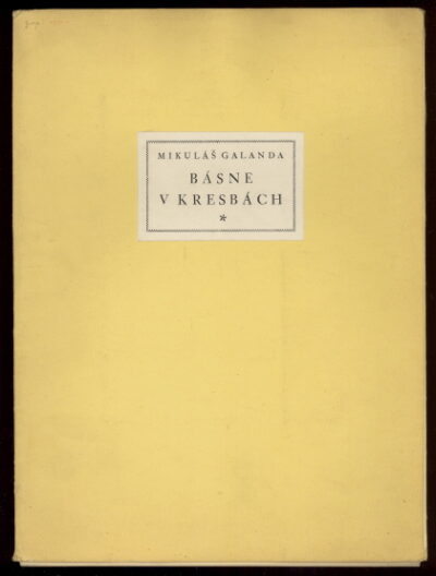 Galanda Mikuláš – Básně v kresbách