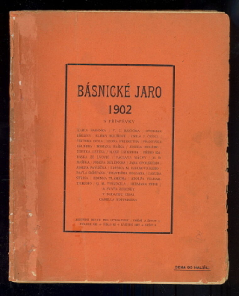speciální číslo časopisu Moderní revue – Básnické jaro 1902