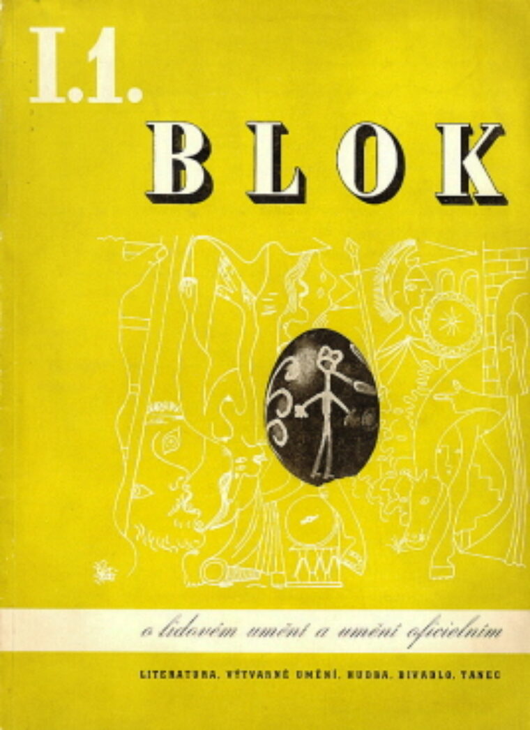 časopis pro umění – Blok / 1.ročník /