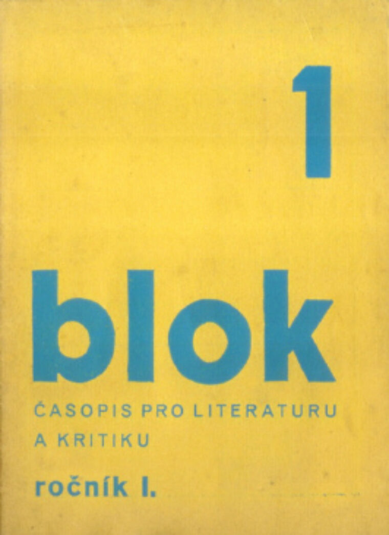 časopis pro literaturu a kritiku – Blok /2 svazky/