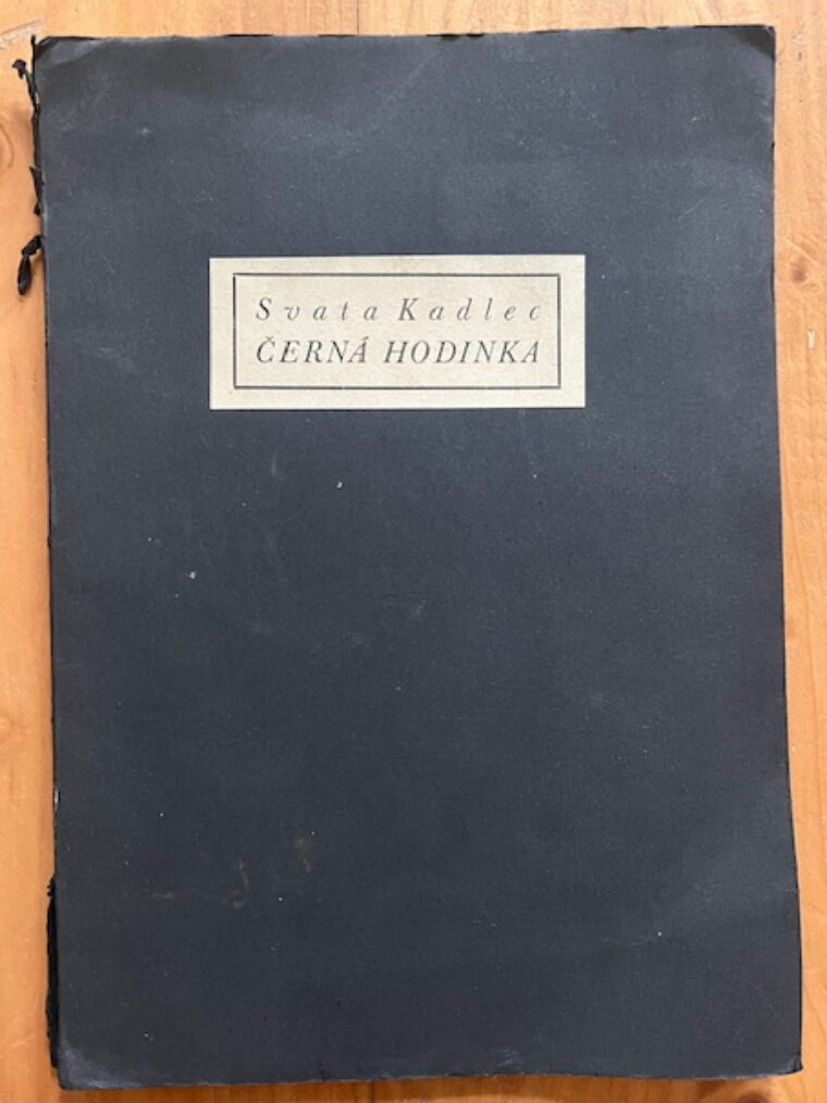 Toyen / Kadlec Svata – Černá hodinka ( erotika )