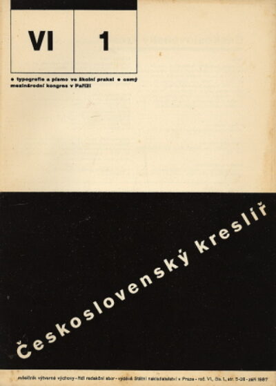 časopis / journal – Československý kreslíř - 6.roč.