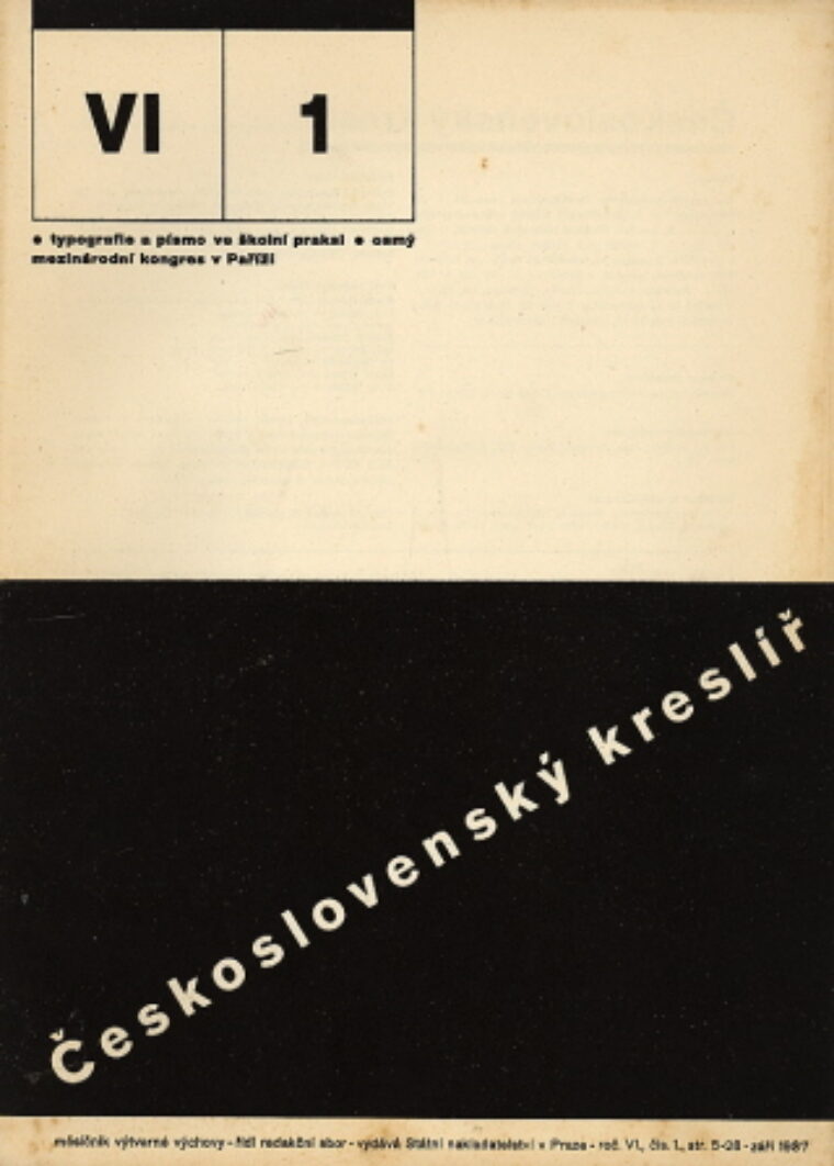časopis / journal – Československý kreslíř - 6.roč.