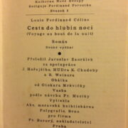 Céline Louis Ferdinand – Cesta do hlubin noci / SIGNED !! /