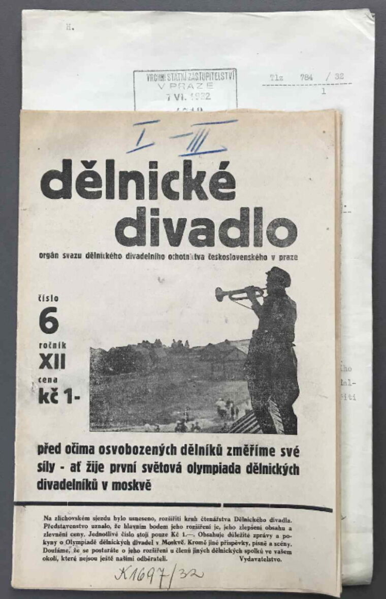časopisy a dokumenty / journals and documents – Dělnické divadlo