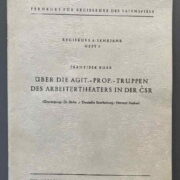 časopisy a dokumenty / journals and documents – Dělnické divadlo