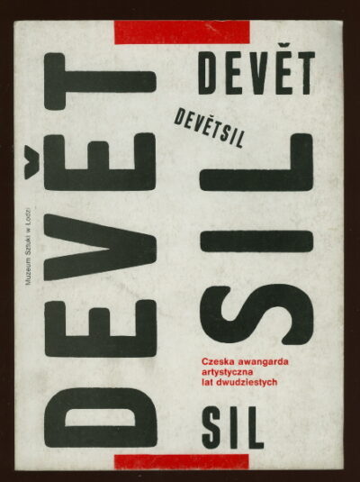 katalog / catalogue – Devětsil
