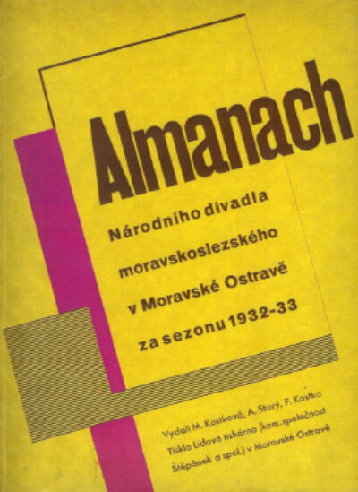 Almanach 1932-33 – Divadlo Moravská Ostrava