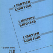 Almanach 1934-35 – Divadlo Moravská Ostrava