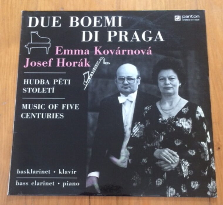 Kovárnová E. / Horák J. – Due Boemi di Praga - Hudba pěti století / LP