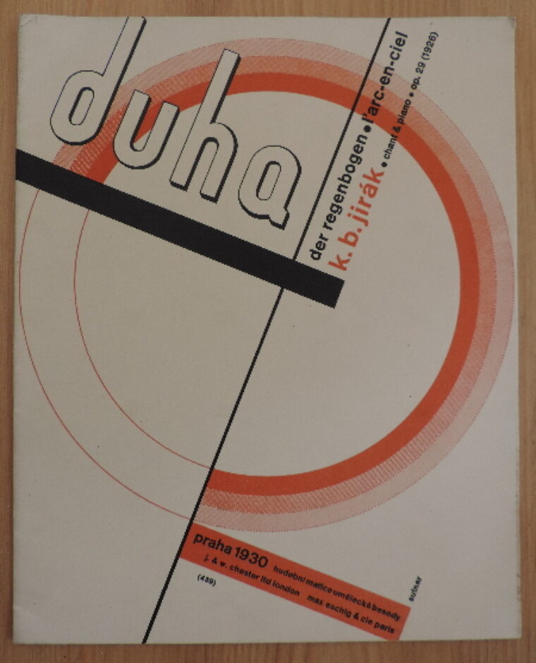 Sutnar Ladislav – Duha / noty - music /