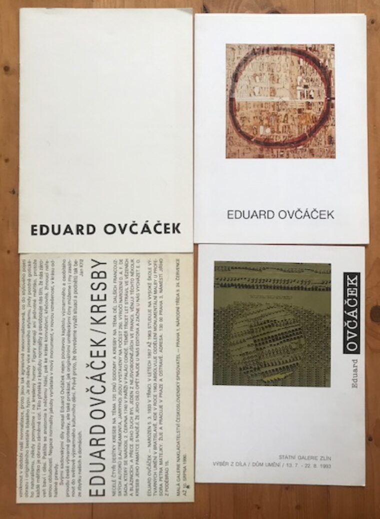 10 x katalog – Eduard Ovčáček