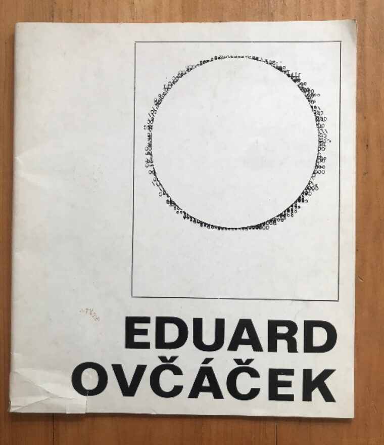 katalog / catalogue – Eduard Ovčáček ( Výtvarné dílo )