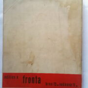 Mezinárodní sborník soudobé aktivity – Fronta / Front