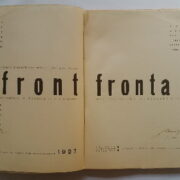 Mezinárodní sborník soudobé aktivity – Fronta / Front