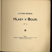 Breska Alfons – Hlasy v bouři