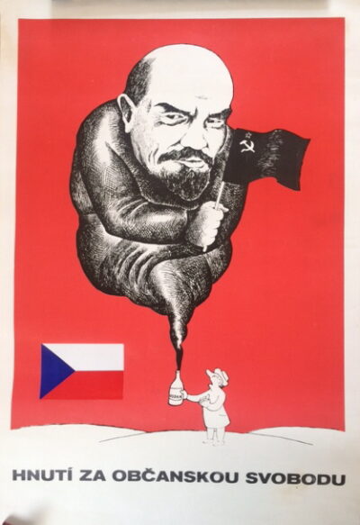 plakát / poster – Hnutí za občanskou svobodu