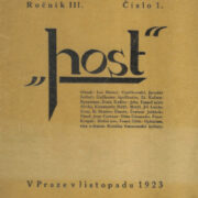 Měsíčník Literární skupiny – Host /3.ročník/