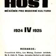 časopis / journal – Host IV.- VII. ročník / 36 sešitů - 36 volumes/