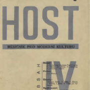 časopis / journal – Host IV.- VII. ročník / 36 sešitů - 36 volumes/