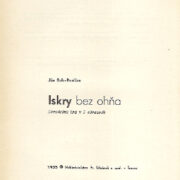 Rob-Poničan Ján – Iskry bez ohňa