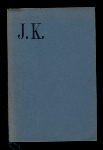 katalog / catalogue – J. K. / Jaroslav Král
