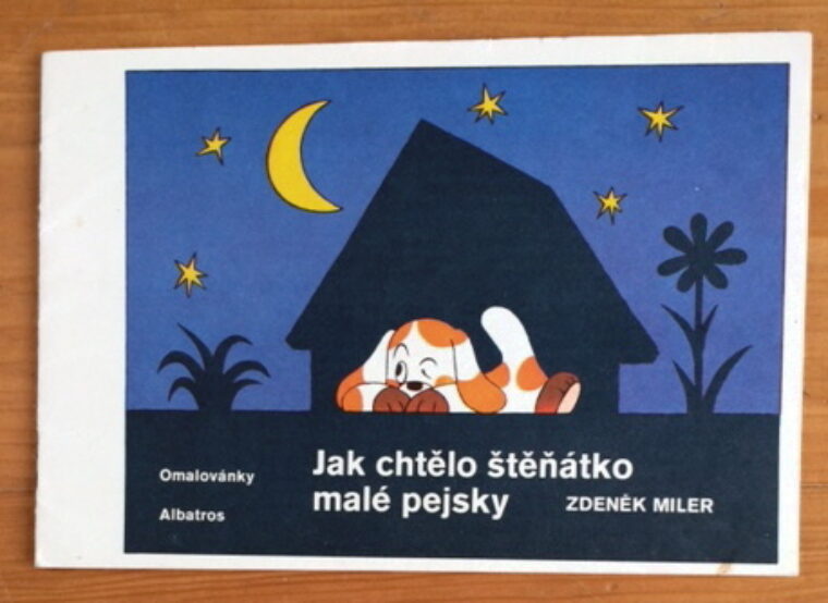 Miler Zdeněk – Jak chtělo štěňátko malé pejsky / omalovánka /