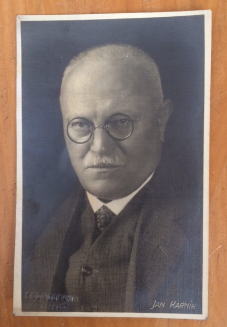 orig. signovaná fotografie / orig. photo – Jan Kárník / Josef Svítil / PODPIS