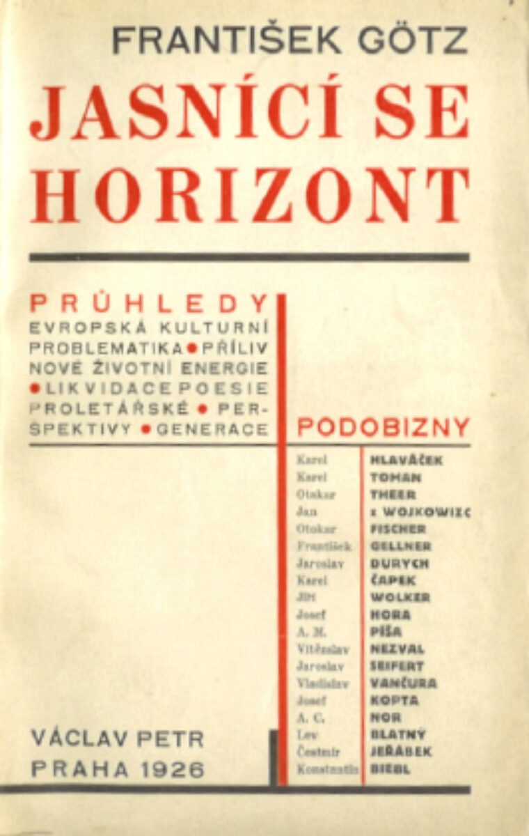 Götz František – Jasnící se horizont
