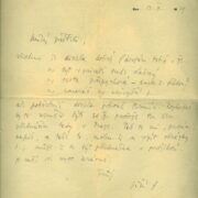 hlavičkový papír / letterhead paper – Jiří Frejka / Zdeněk Rossmann