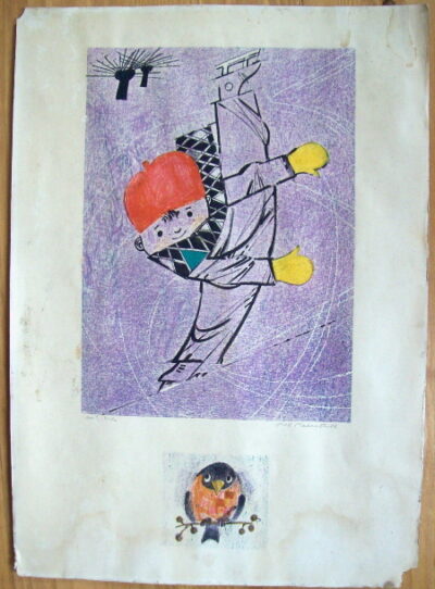 orig.sign. litografie / orig.signed litho. – Josef Paleček
