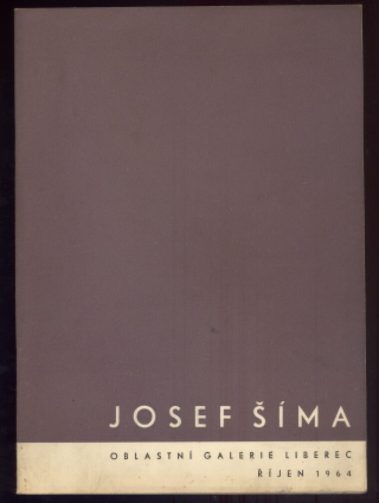 katalog / catalogue – Josef Šíma