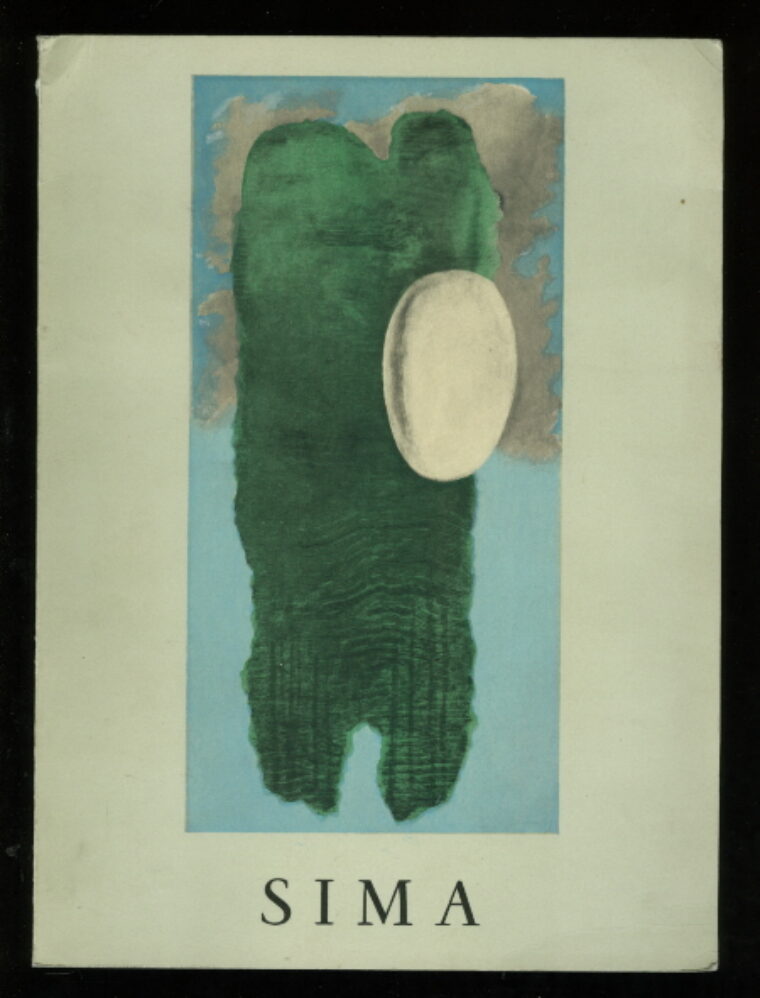 katalog / catalogue – Joseph Sima / Josef Šíma