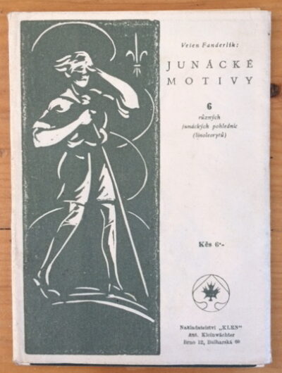 Fanderlík Velen – Junácké motivy / soubor 6 junáckých pohlednic /