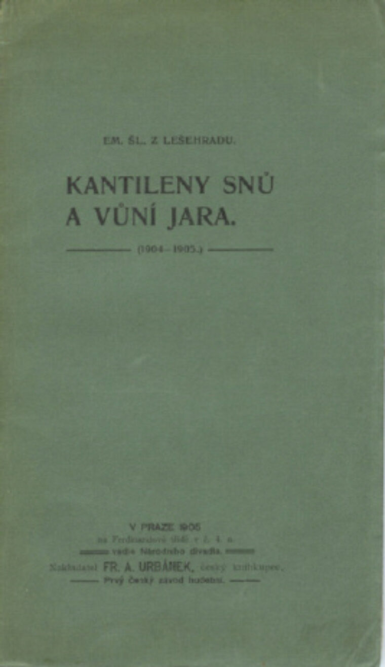 Emanuel šl. z Lešehradu – Kantileny snů a vůní jara