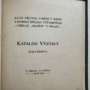 Alois Kalvoda – Katalog souborné výstavy A. Kalvody