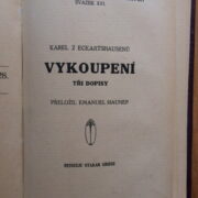 Sédir P. / Muller B. / K. z Eckartshausenů / Sankaračarya – Knihovna Svobodné školy věd hermetických sv. XIV, XV, XVI. + Sfinx