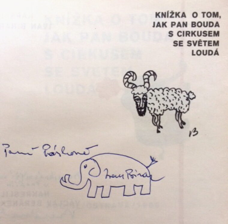 Binar Ivan – Knížka o tom, jak pan Bouda s cirkusem se světem loudá