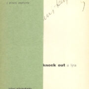 Kupčok Lubomír – Knock out a lýra