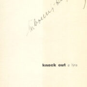 Kupčok Lubomír – Knock out a lýra