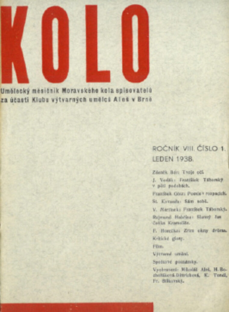 Umělecký měsíčník – Kolo /7 čísel-numbers/